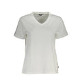 T-SHIRT K-WAY FEMME AMALIA V NECK BLANC