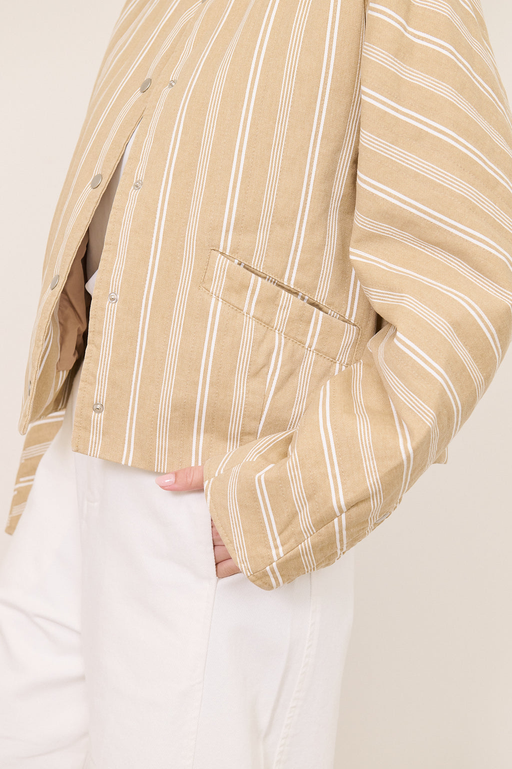VESTE FEMME BOLERO BEIGE FELKOO