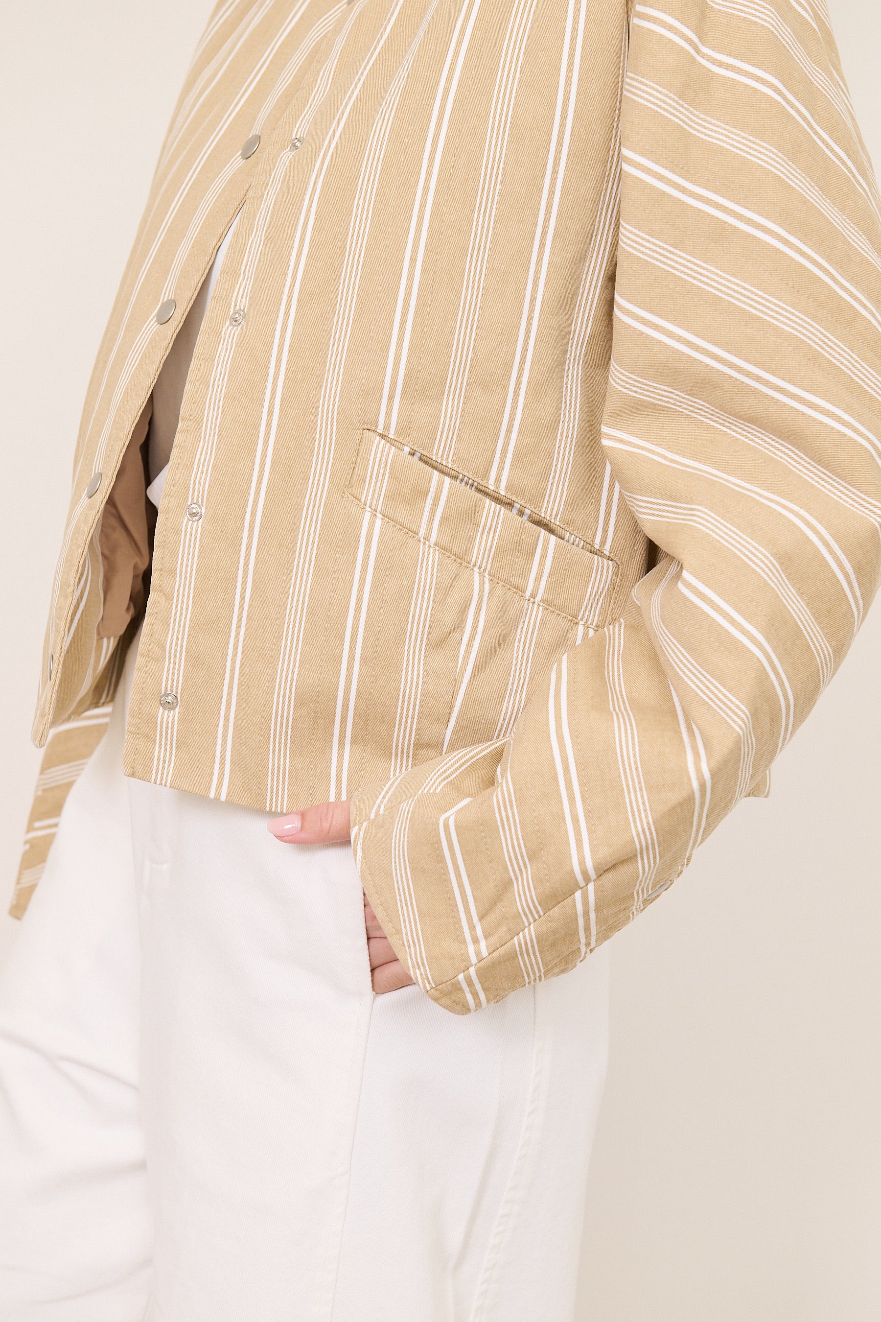 VESTE FEMME BOLERO BEIGE FELKOO