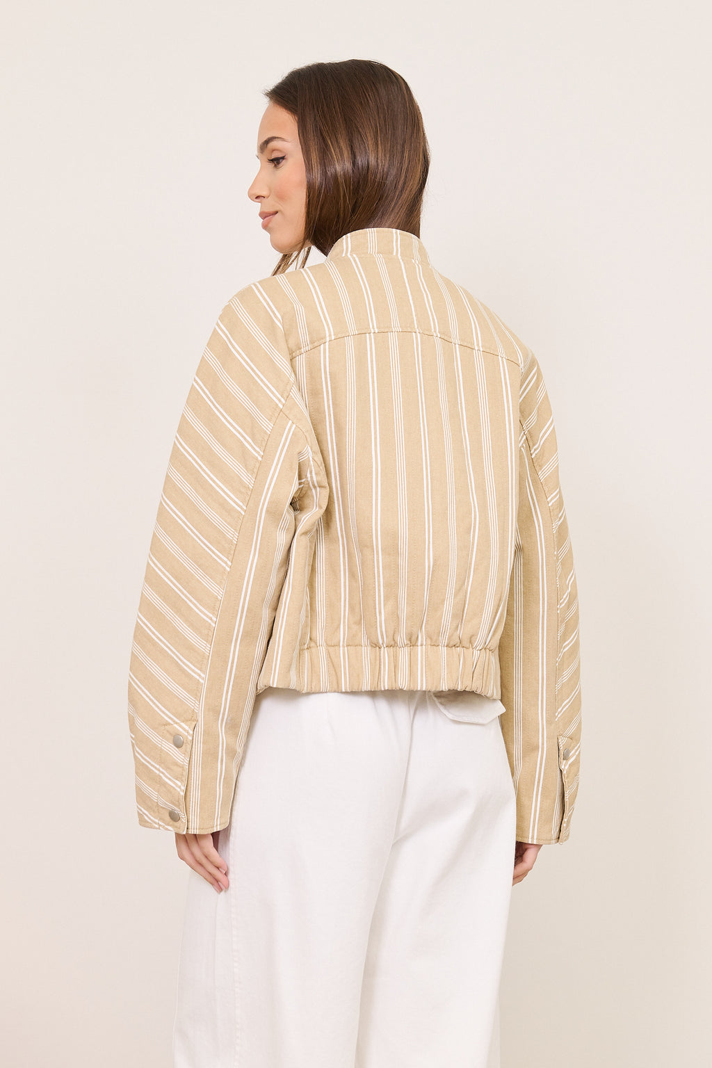 VESTE FEMME BOLERO BEIGE FELKOO