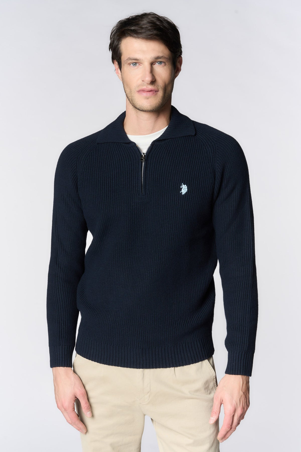 Pull demi zip GYLES us polo