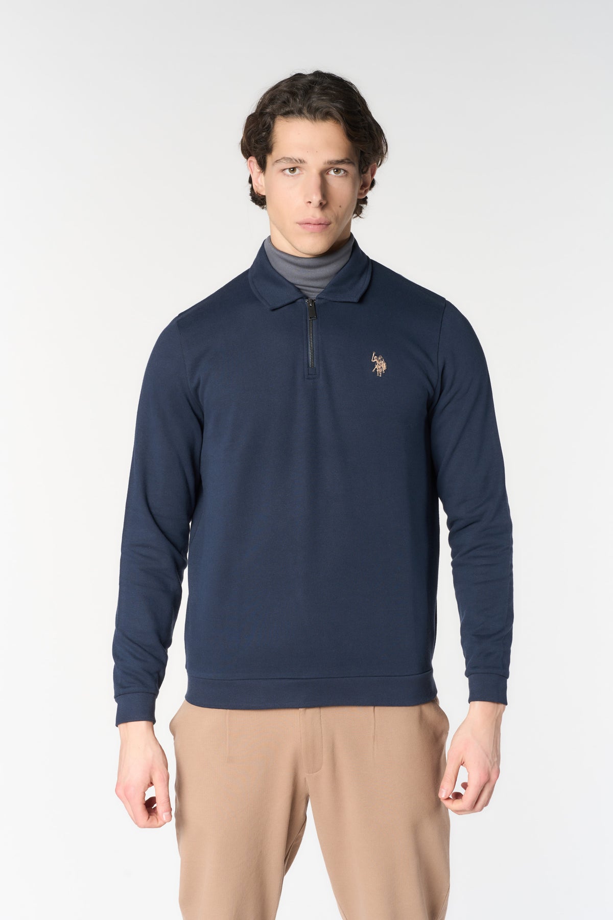 SWEAT DEMI ZIP CARLY US POLO
