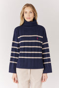 PULL COL ROULE US POLO