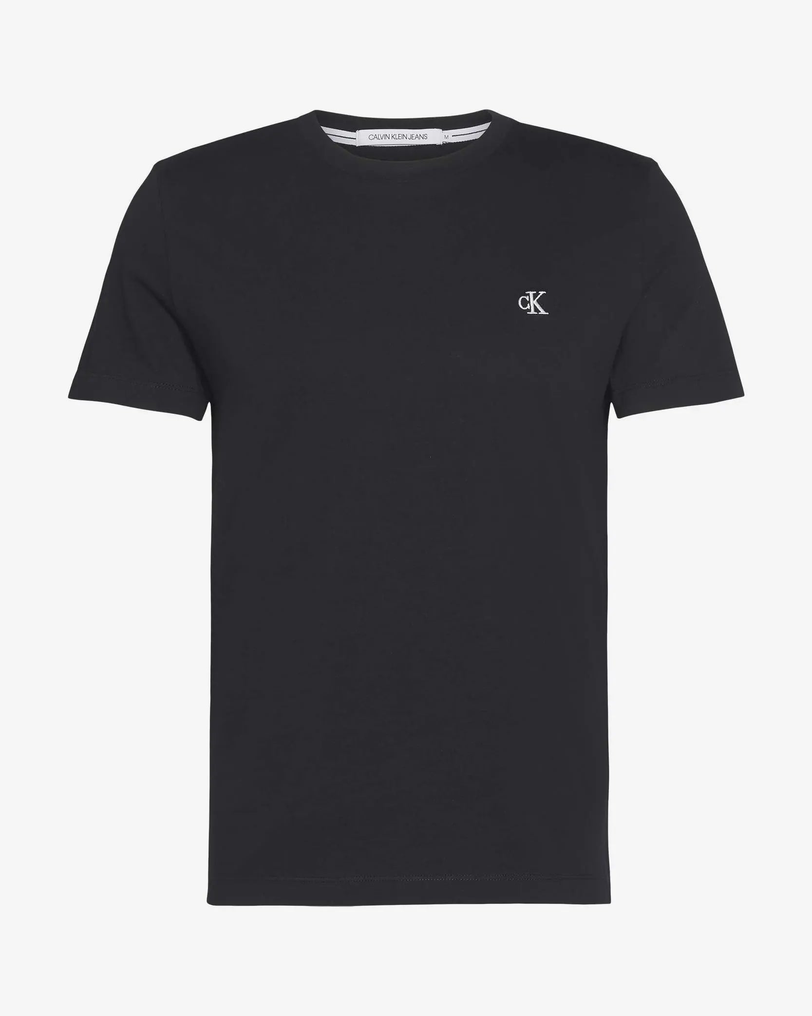 T-SHIRT CK ESSENTIAL V NECK BLACK