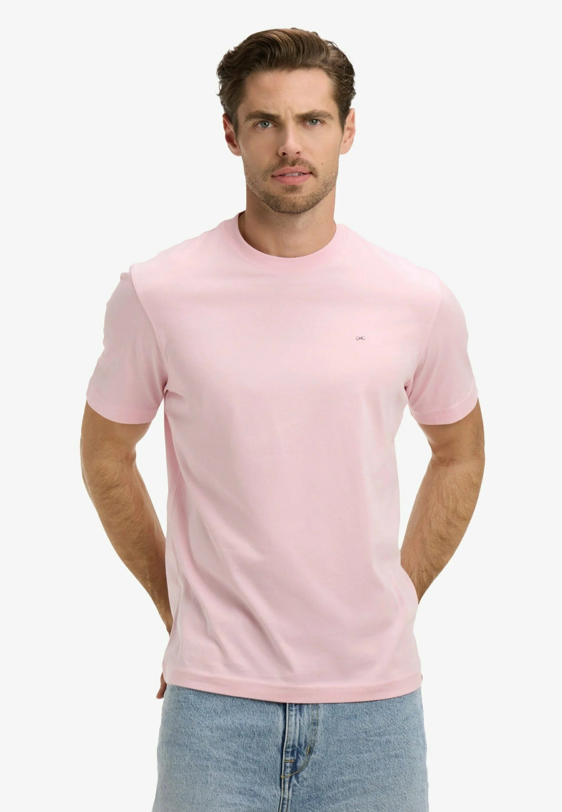 T-SHIRT EDEN PARK MC R NOEUD DOS ROSE