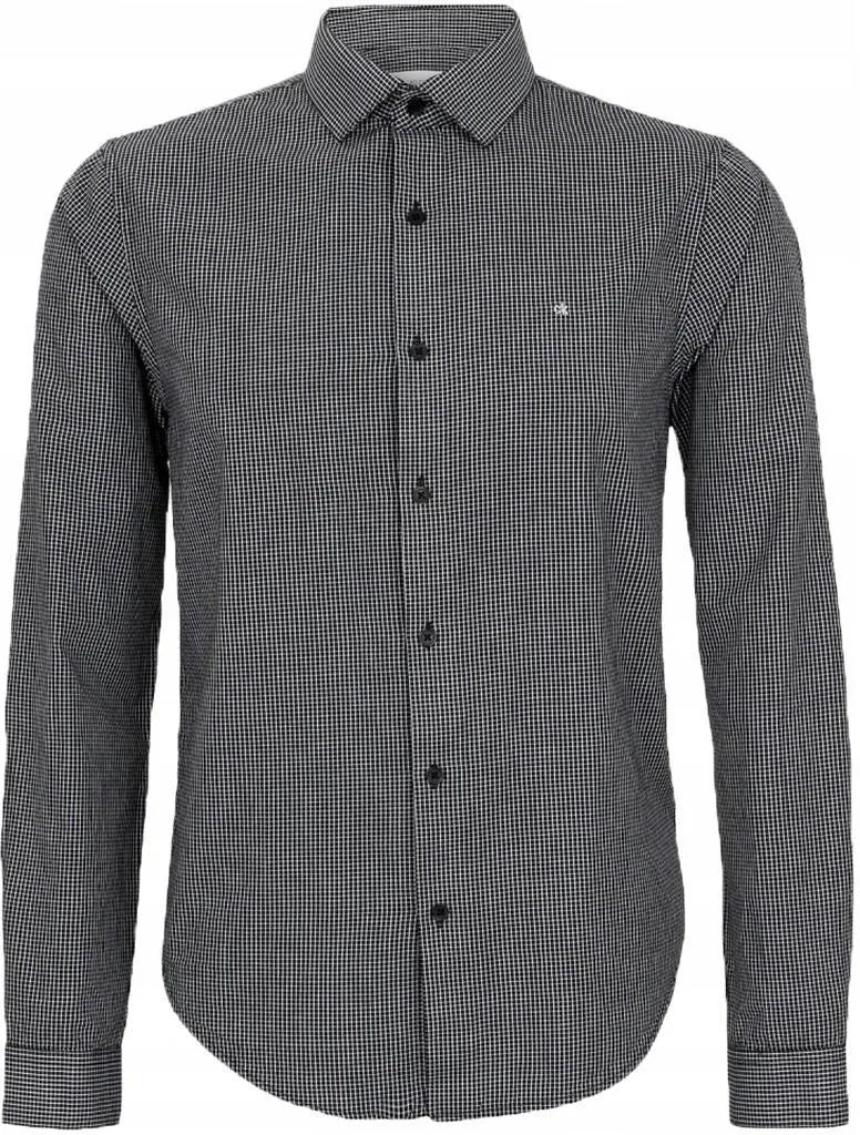 CHEMISE CK LS GINGHAM WHITE MULTI