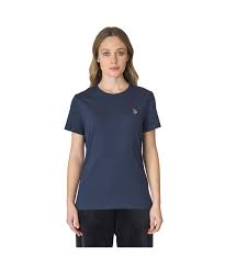 T-SHIRT FEMME US POLO LUCY MARINE