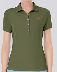POLO FEMME US POLO MYA KAKI