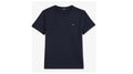 EDEN PARK SS T-SHIRT WITH KNOTTED BACK NAVY