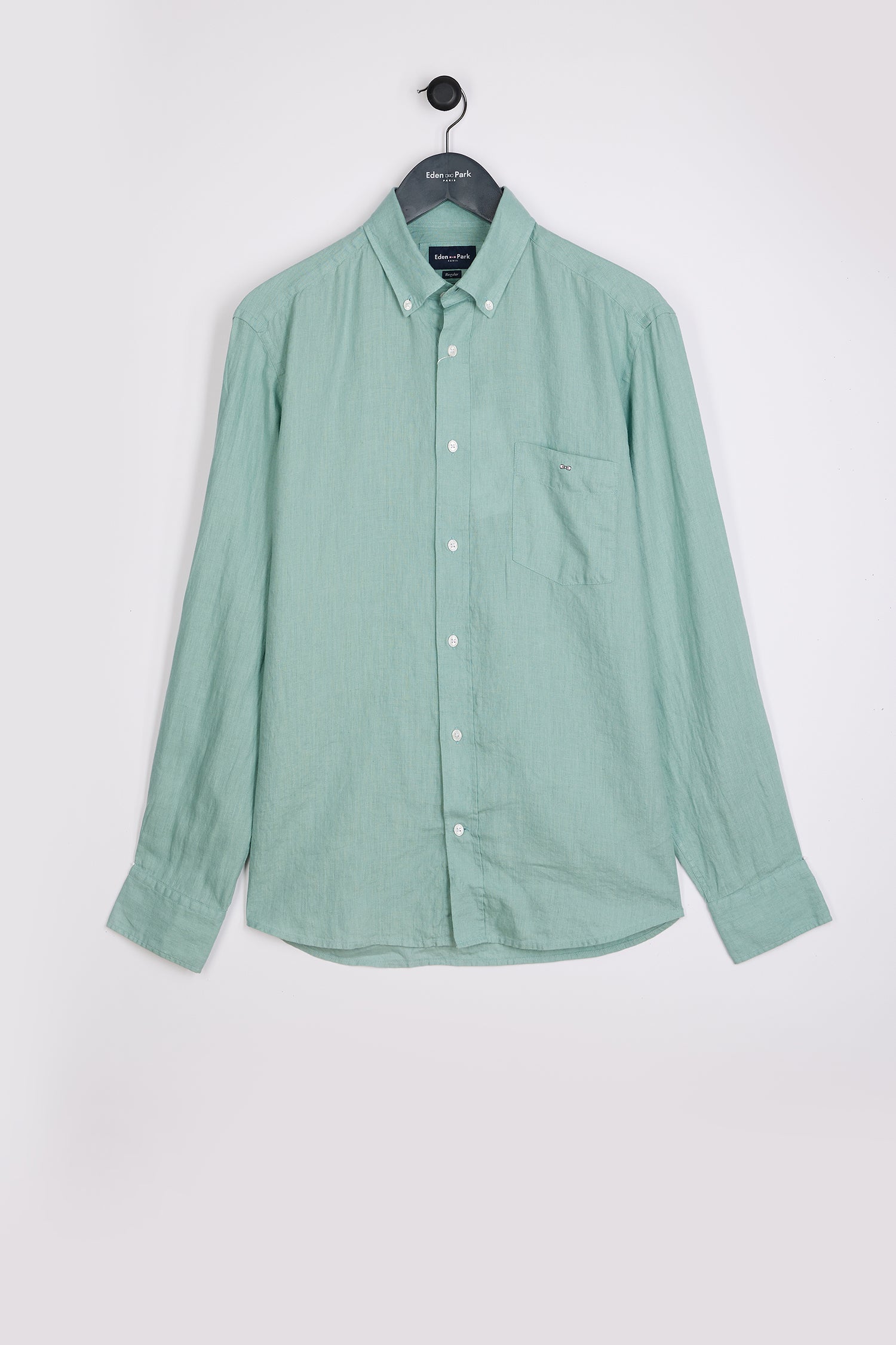 CHEMISE EDEN PARK R LIN DERNIER CARRE M VERT
