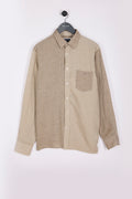 CHEMISE EDEN PARK R PATCH SAHARA LUX A BEIGE