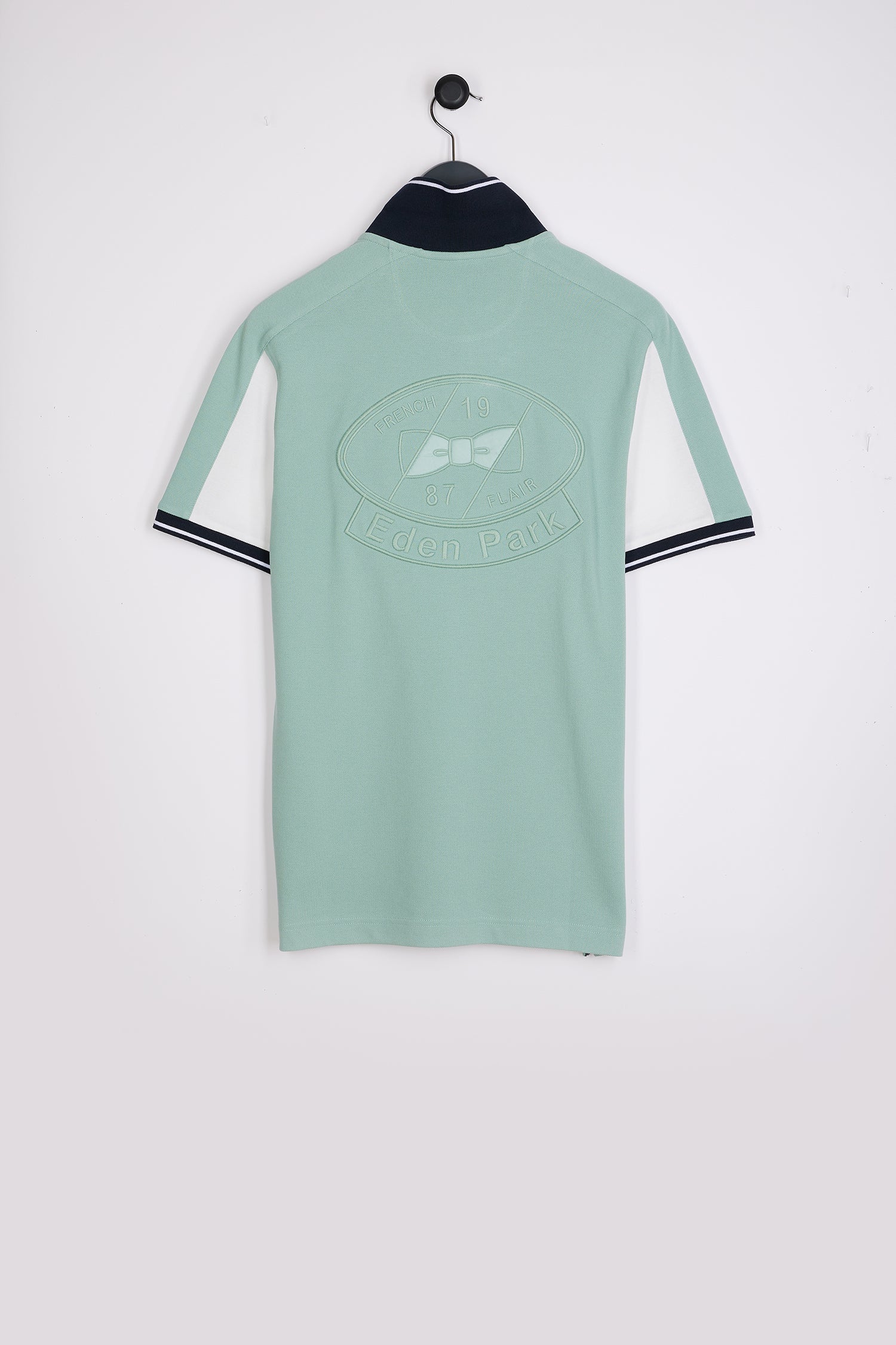 EDEN PARK SS POLO SHIRT WITH SMALL GREEN LION