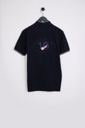 EDEN PARK POLO SHIRT WITH SHORT SLEEVES, PANAME, NAVY