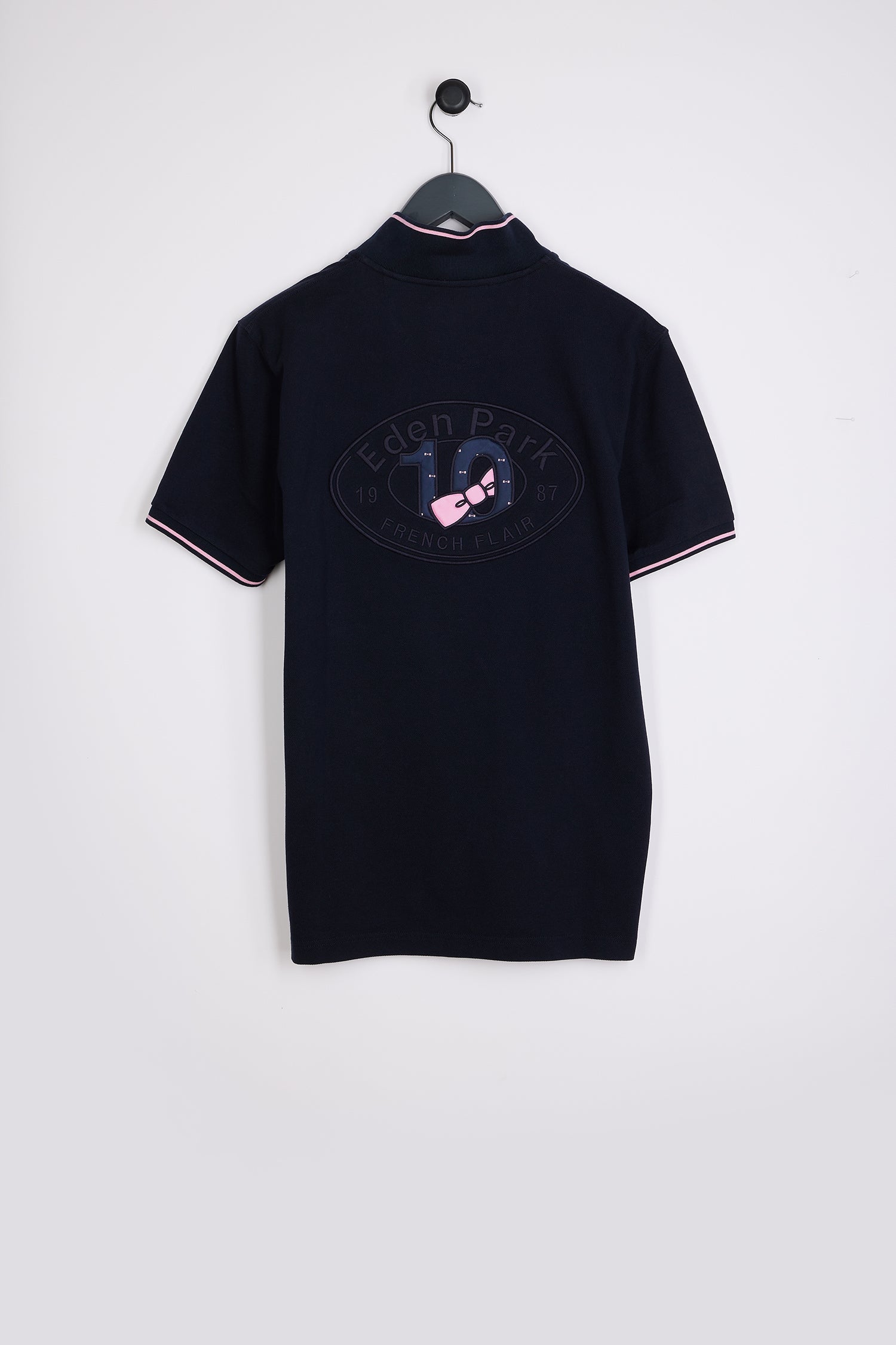 EDEN PARK POLO SHIRT WITH SHORT SLEEVES, PANAME, NAVY