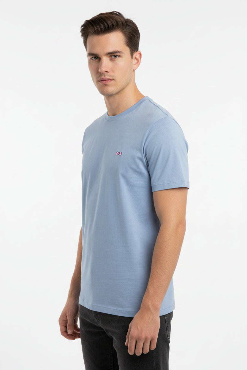 T-SHIRT EDEN PARK S/S R BACK KNOT RIBBED