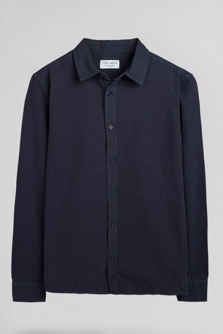 CHEMISE C-RICK ML DARK NAVY TEDDY SMITH
