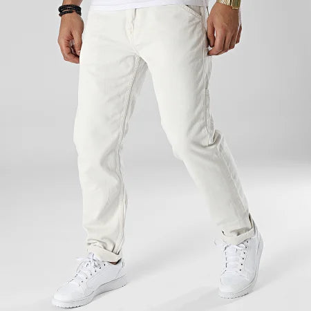 REG ONE WHITE JEANS TEDDY SMITH