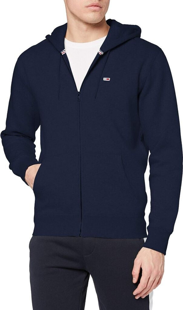 SWEAT TOMMY JEANS FLEECE THRU HOODY BLACK IRIS
